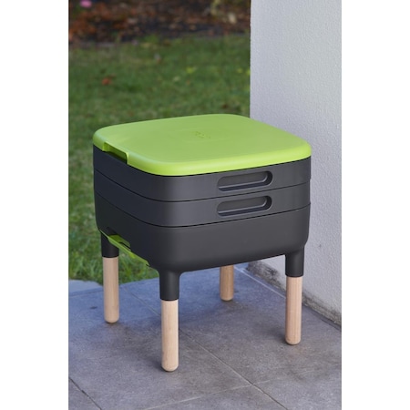 Maze Nails Worm Farm with Wood Legs RSI-MC-WORM-WL